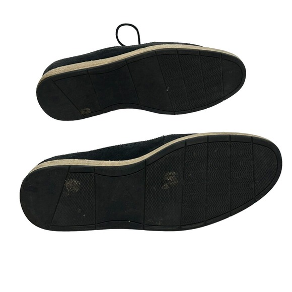 Vince Camuto Edwyn Wingtip Oxford Suede White Outsole Mens Size 9 Navy Blue - Picture 6 of 7